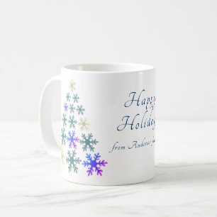 Helgdag för familjen Julgran Kaffemugg