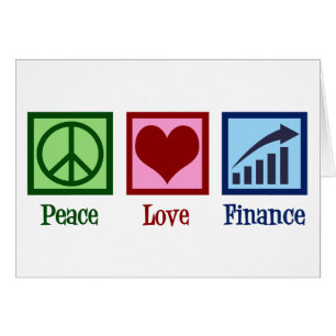 Helgdag för finansiell rådgivning för Peace Kä Hälsningskort