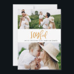 helgdag för glatt tre fotoskript, tartan julkort<br><div class="desc">Glatt fotoskripttext och helgdag för tartan-familjen. Inuti tartan kan färg bytas ut mot kostym stil. En del av en samling.</div>