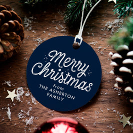 helgdag för god jul retro-skriptflottan gåvor etiketter