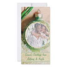 Helgdag för grönt och foto-Snö