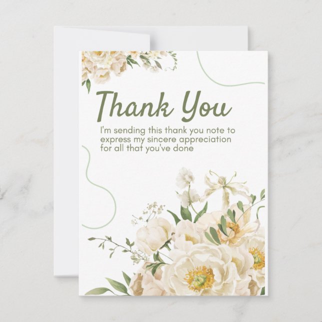 helgdag för gröntens ekologiska Blommigt - tackkor Julkort (Framsida)