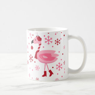 Helgdag för jul för strand för Florida Flamingo Kaffemugg
