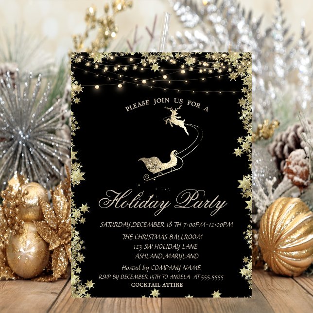 Helgdag för julgranar från Reindeers Inbjudningar (Skapare uppladdad)