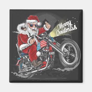 Helgdag för julmotorcykel magnet