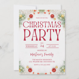 Helgdag för julparbjudanden inbjudningar