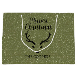 Helgdag för julrenar Snowfall-Grönten