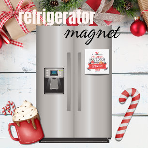 Helgdag för jultema magnet
