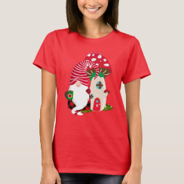 Helgdag för jultomte t shirt