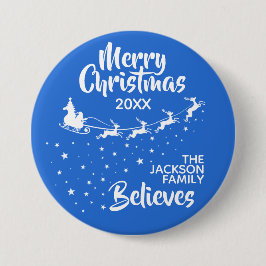 Helgdag för jultomtens sömniga renar knapp