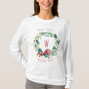 Helgdag för luftandemonogram för MUL- och GENERY T Shirt
