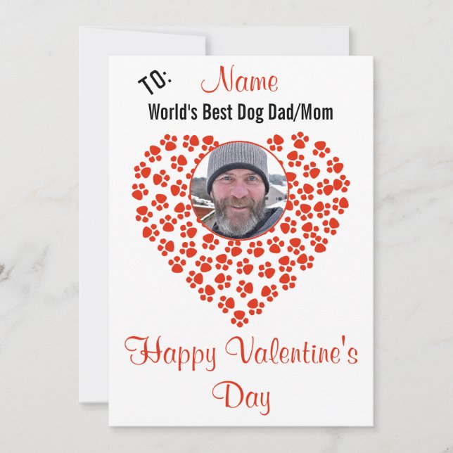 Helgdag för meddelande om Anpassadet Alla hjärtans (Framsida)