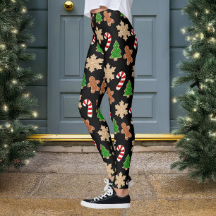 Helgdag för Noveltyn Julkookies Leggings
