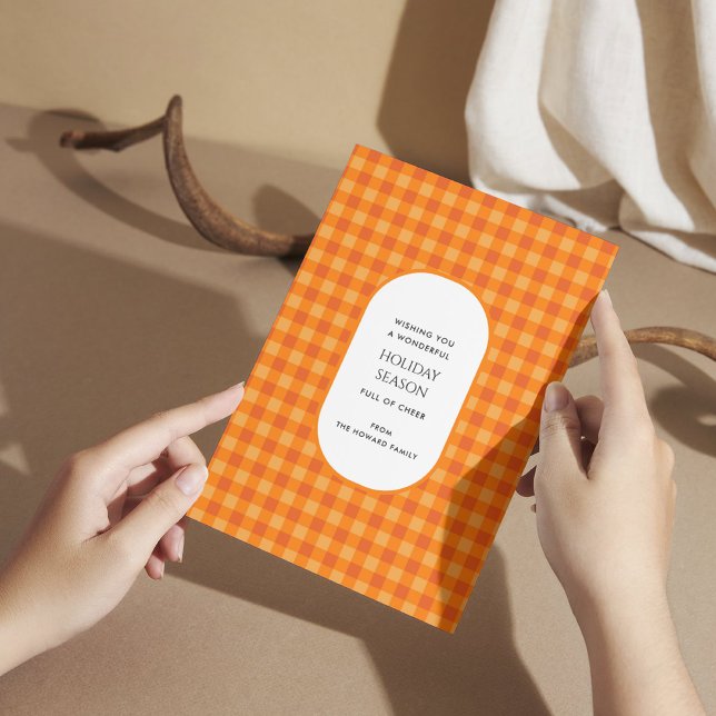 Helgdag för orange Buffalo Play Typography (Skapare uppladdad)