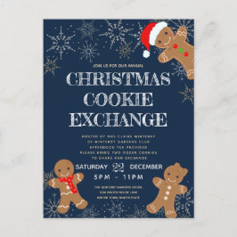 Helgdag för Party-flottan i Cookie Exchange Inbjudan Vykort