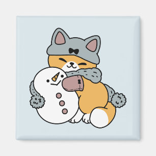 Helgdag för Roligt med stor snö Magnet