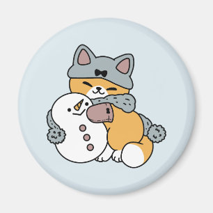 Helgdag för Roligt med stor snö Magnet
