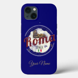 Helgdag för Roms Italien Retro Colosseum Vintage