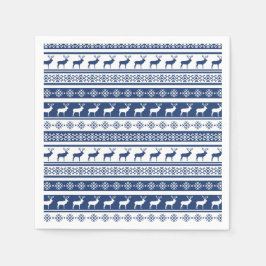 Helgdag för skandinaviska Hjortar Pappersservett