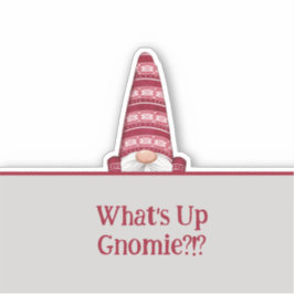 Helgdag för uppspelning av Gnomie Anpassningsbar Klistermärken