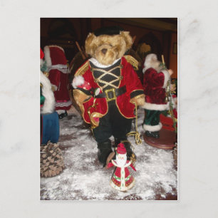 Helgdag för vanlig jultidskonst för Nalle Helg Vykort