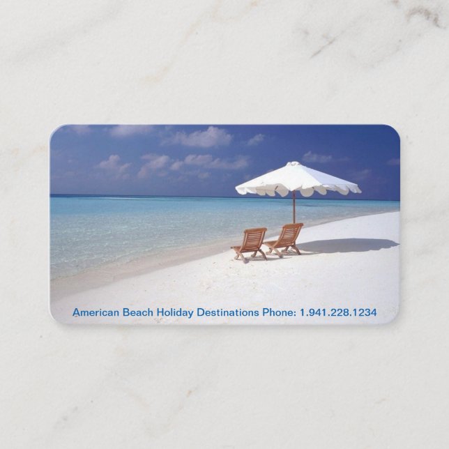 Helgdag för visitkort 16 reser (Framsida)