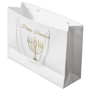 Helgdag för vit för menora för lycklig Hanukkah