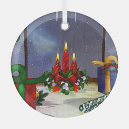 Helgdag för Yule Time Refltions Julgransdekoration