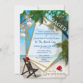 Helgdag Förlovning jul Party Inbjudningar