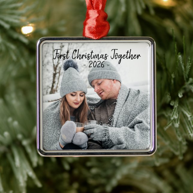 Helgdag första julfotopapper i Säsong Julgransprydnad Metall (Träd)