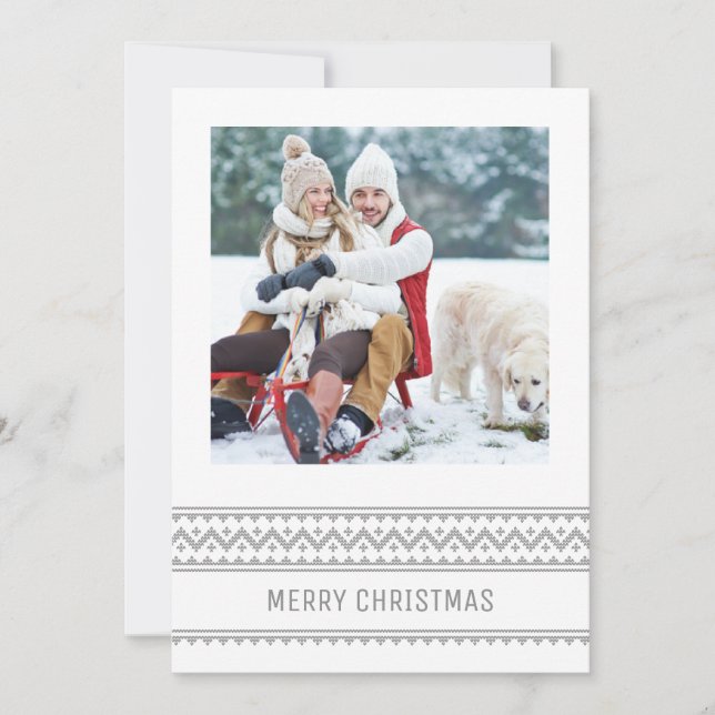 Helgdag-fotokort | Teckendesign Julkort (Framsida)