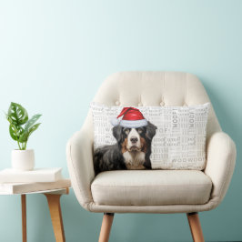 Helgdag från Jul Bernese Mountain Hund Lumbarkudde