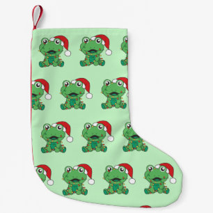 Helgdag Frogs Julvinter Liten Julstrumpa