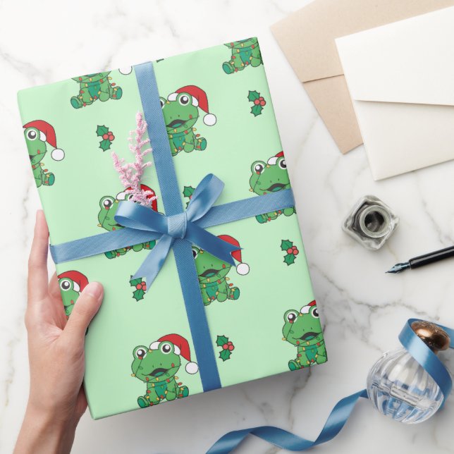 Helgdag Frogs Julvinter Presentpapper (Gifting)