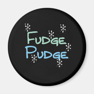 Helgdag Fudge Pudge Magnet
