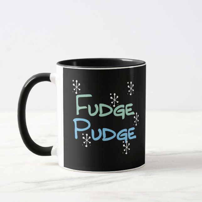 Helgdag Fudge Pudge Mugg (Vänster)