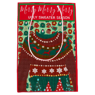 Helgdag ful sweater-anpassat tema Gift Bag