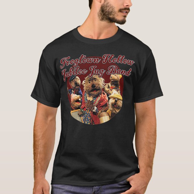 Helgdag Funny Julafton Movie Jug Band Emmet Otter  T Shirt (Framsida)