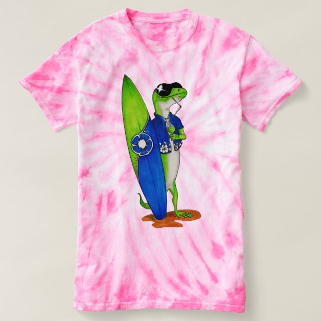 Helgdag Gecko Tee (Design framsida)