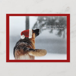 Helgdag German Shepherd Helg Vykort