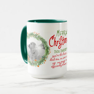Helgdag Gift för HUND eller PAPPA lägger till 2 PH Mugg