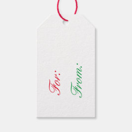 Helgdag Gift-Märkre Presentetikett