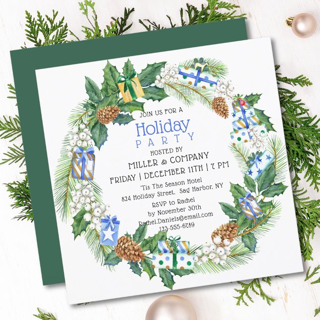 Helgdag Gift WandeCorporate jul Party Inbjudningar (Skapare uppladdad)