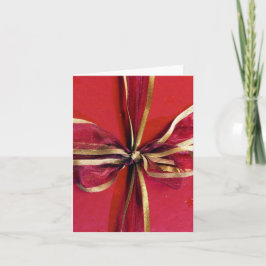 Helgdag Gift Wrap and Bows Helgkort