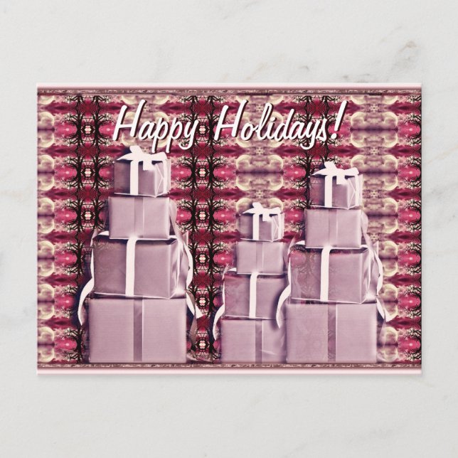 Helgdag Gifts vykort (Framsida)