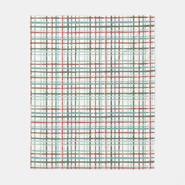 Helgdag Gingham - fredligt Fleecefilt