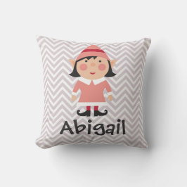 Helgdag Girl Elf Pillow Kudde