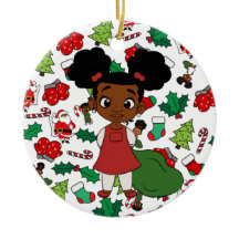 Helgdag Girl Ponytail Jul