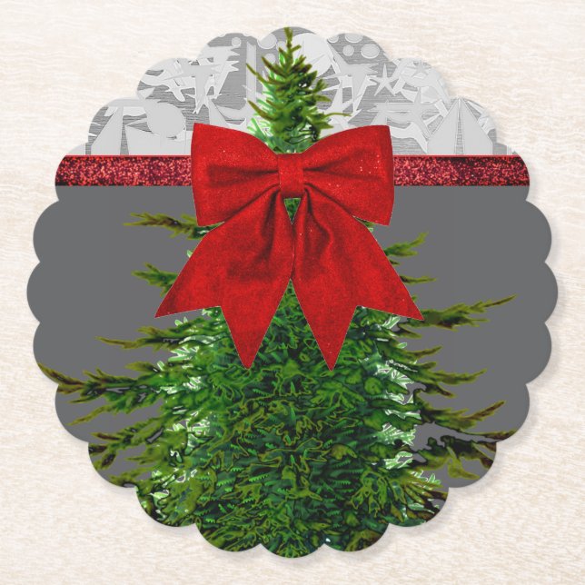 HELGDAG GLITTER UNDERLÄGG PAPPER (Framsida)