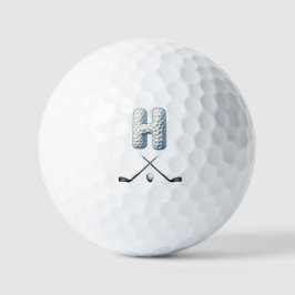 Helgdag Golf Bollar - Alfanummer BREV H